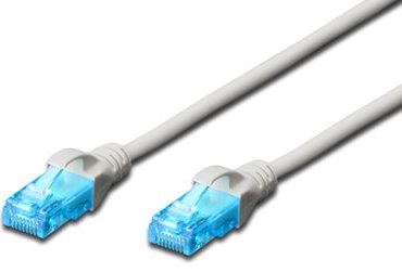 Digitus UTP-Cat5E Patch Lead – 10m Grey